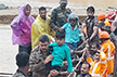 Army forms human bridge to rescue people from landslide hit Wayanad